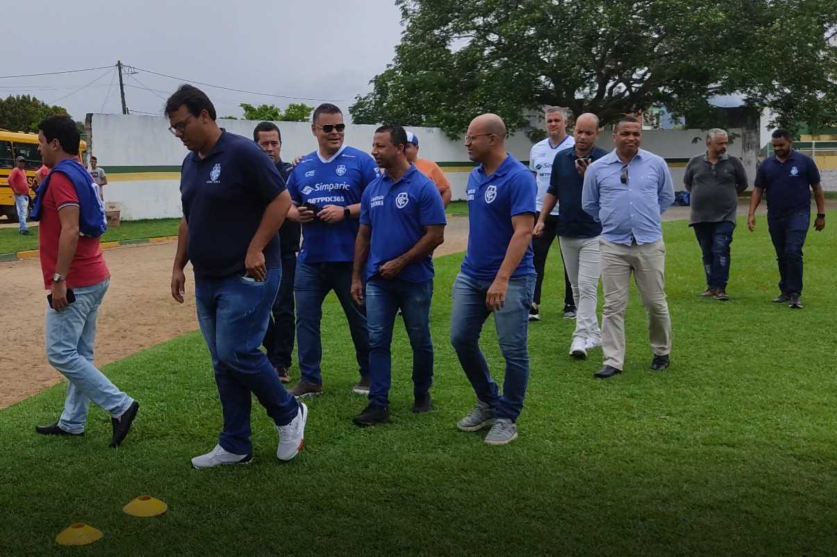 Camacã: Camissão do Itabuna Esporte Clube realiza visita técnica no Estádio Ribeirão para possíveis partidas oficiais do Campeonato Baiano 2023